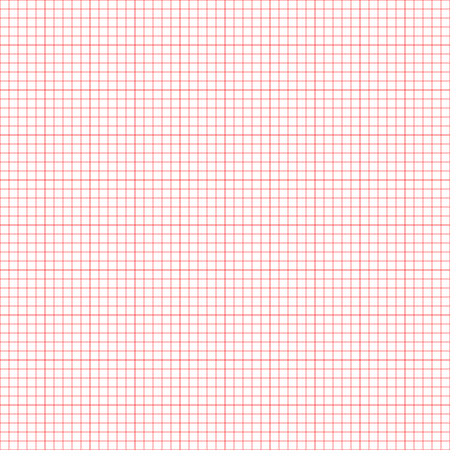 50x50 red grid lines